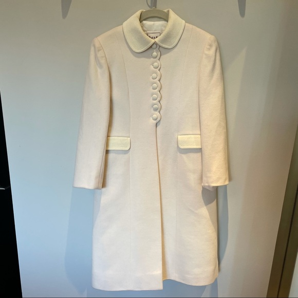 Best & Company Other - Best & Co; Never Worn Girls Size 10 Cream Ivory Wool Dress Coat